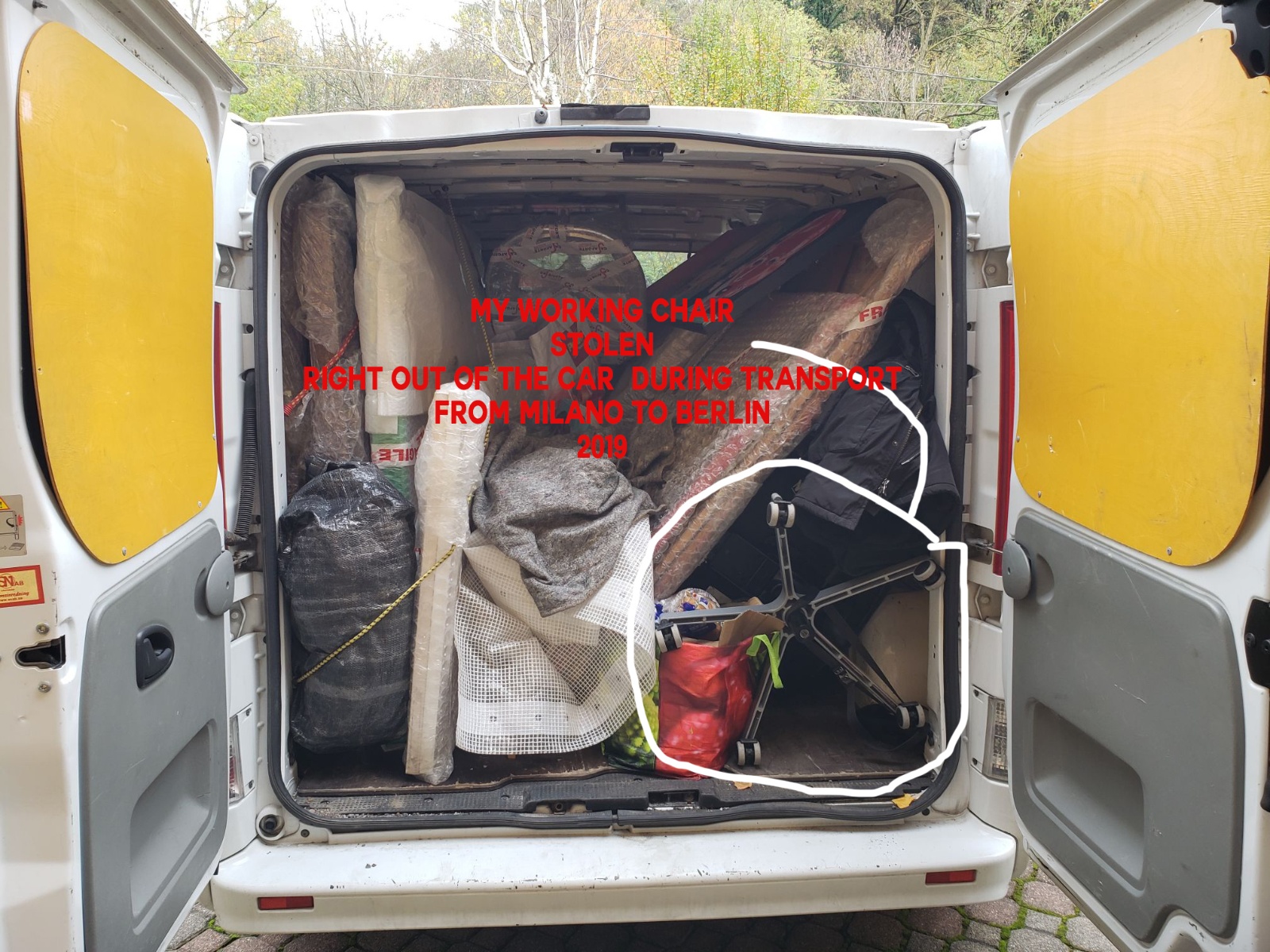 Stolen packad i bilen copy